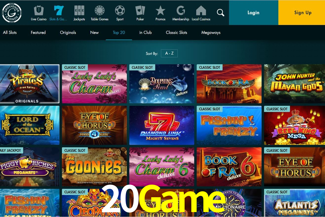 20Game: A Experiência de Casino com Jogos de Mesa ao Vivo